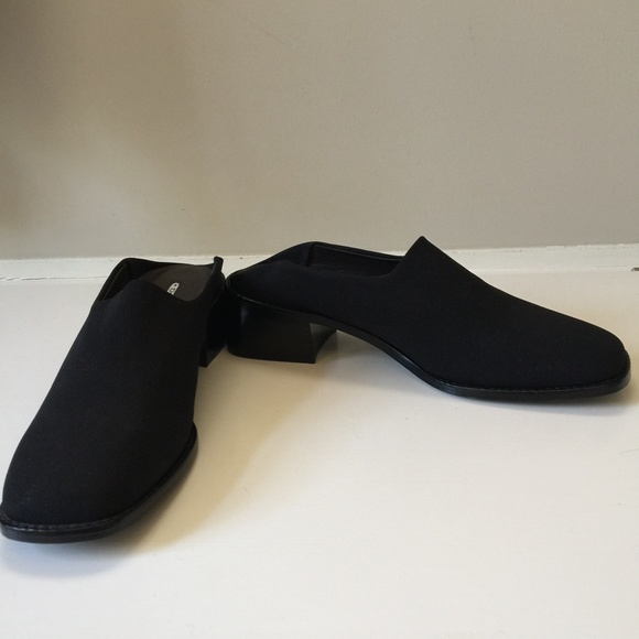 Donald Pliner Black Alexa Mule Slides Slip On 5.5 - Picture 6 of 8
